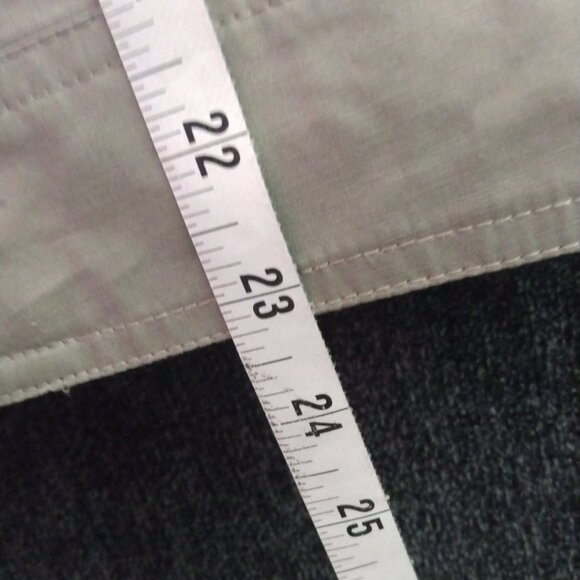 BNWOT WILLI SMITH SAGE GREEN KHAKI COTTON CINCH WAIST JACKET SIZE LARGE - Picture 8 of 11